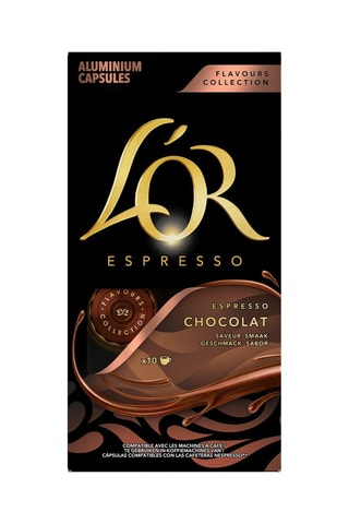 Caffè Capsule L'OR Espresso Cioccolato - Intensità 5 - 10 capsule compatibili Nespresso®
