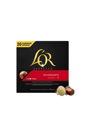 Caffè L'OR Espresso Splendente - Intensità 7 - 20 capsule compatibili Nespresso®