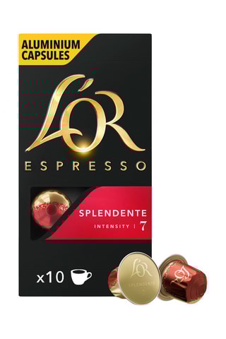 Caffè L'OR Espresso Splendente - Intensità 7 - 10 capsule compatibili Nespresso®*