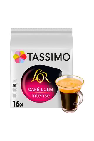 80 cialde Caffè L'OR Lungo Intenso - Compatibilità Tassimo