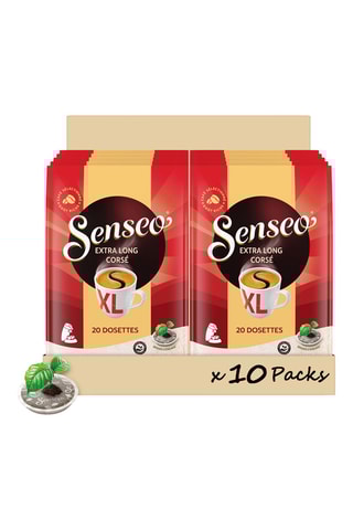 200 cialde compostabili caffè extra lungo corposo - Compatibilità Senseo