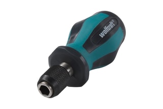 Tournevis à main avec porte-embout, court Wolfcraft