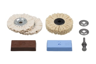 Kit de polissage professionnel 6 pièces Wolfcraft