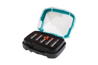 Coffret fraises à rainurer CT Wolfcraft 5 pièces