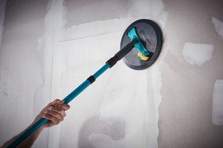 Kit ponceuse rotative pour plaque de plâtre Wolfcraft - 3 pièces