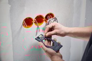 Kit réussite « Pose de boîtes d’encastrement » Wolfcraft