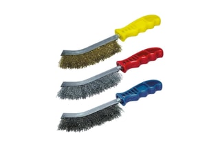 3 brosses à main ergonomiques Wolfcraft