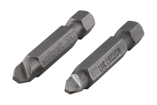 2 embouts extracteurs de vis endommagées Wolfcraft