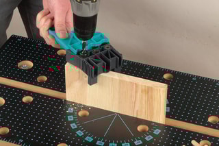 Gabarit de chevillage Wolfcraft