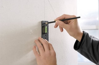 Guia de colocação de caixa elétrica