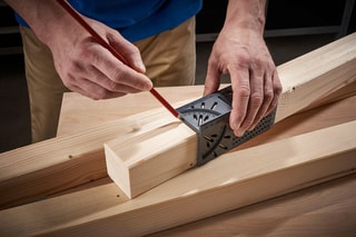 Equerre 3D de coupe d'onglet Wolfcraft