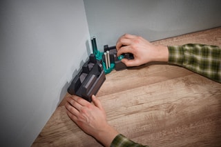 Fausse équerre et boîte à onglet Wolfcraft