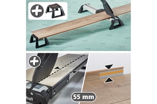 Presse coupante pour sols stratifiés et vinyle VLC 800