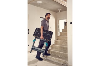 Établi de serrage et de support machine MASTER 750 Wolfcraft