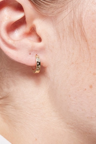 Orecchini a cerchio Lucie - Oro giallo