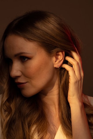 Puces Ananas - Or jaune