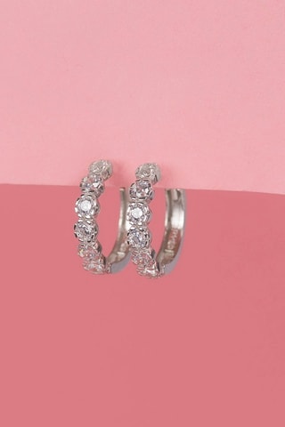 Boucles d'oreilles Luminous  -  Or blanc