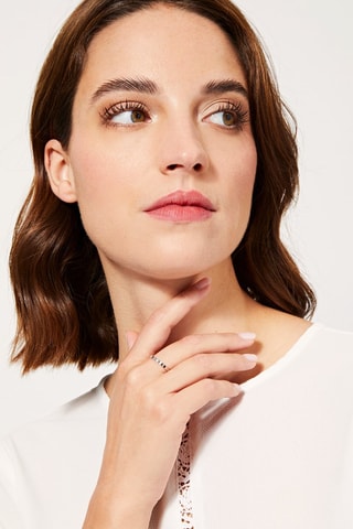 Bague Fiancée - Or blanc 