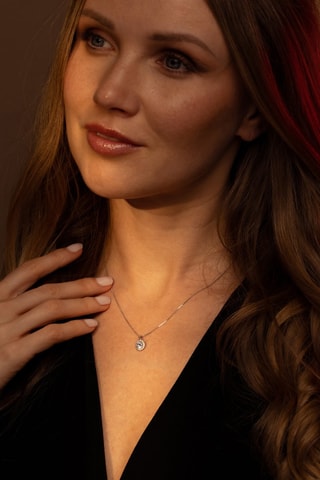 Pendentif Merveilleux Or blanc