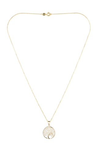 Pendentif Petit Arbre - Or jaune