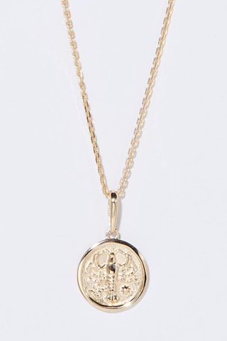 Pendentif Astro Lisse Cancer - Or jaune