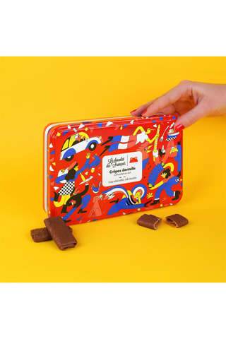 Crêpe dentelle au chocolat au lait - 18 portions