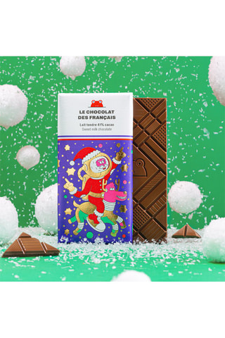 3 x Tablette au lait tendre 41% cacao bio - 70 g