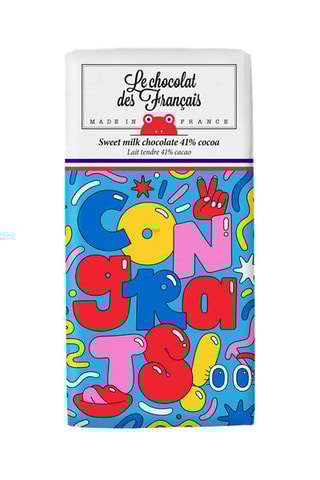 3 x Tablette chocolat au lait Congrats bio - 70 g