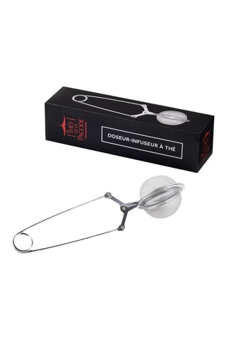 Pince à thé en acier inoxydable - 15 x 3 cm