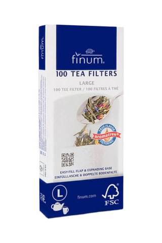 2 x 100 filtre à thé - 20 x 5 x 3 cm