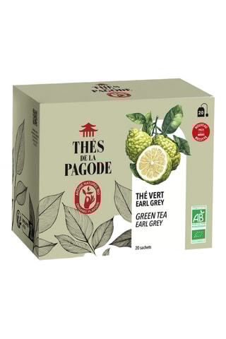 2 x Thé vert Earl Grey bio - 20 sachets