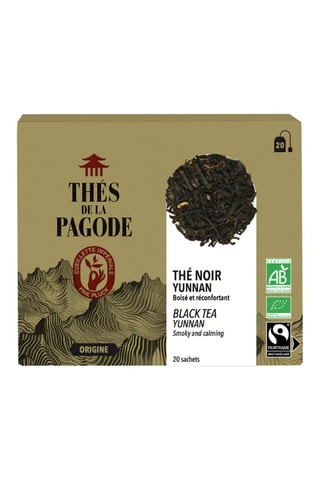 2 x Thé noir Yunnan bio commerce équitable - 20 sachets