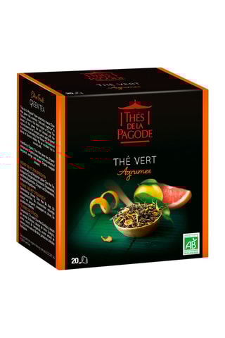 Thé vert Agrumes bio 2 x 20 sachets