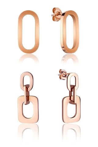 Brincos Agathe - Dourado