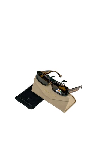 Óculos de sol polarizados mulher Lush - Categoria 3 - Amarelo-escuro e castanho