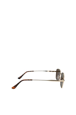 Óculos de sol polarizados mulher 1990 - Categoria 3 - Dourado e castanho