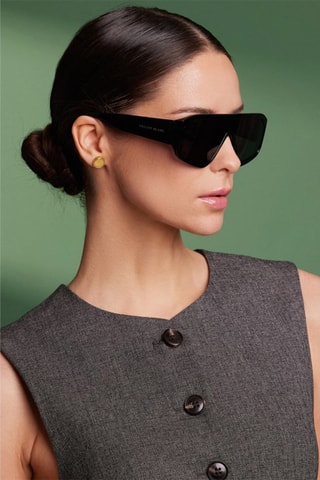 Óculos de sol polarizados unissexo Vertex - Categoria 3  - Preto