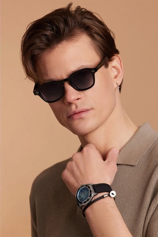 Óculos de sol polarizados unissexo Paradox - Categoria 3 - Preto