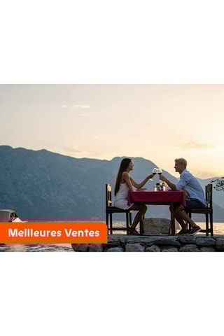 Coffret cadeau Saint-Valentin : un séjour romantique et gourmand en France - 2 personnes - Validité 39 mois