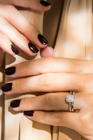 Anillo Mon vœu le plus cher - Oro blanco y diamantes