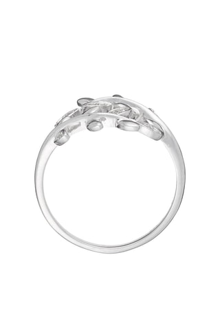 Anillo Yilana - Oro blanco y diamantes