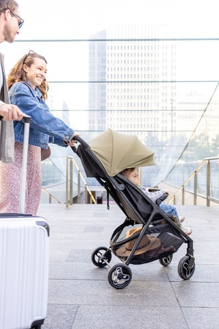 Poussette MyAvo - Kaki - Dès la naissance - Jusqu'à 22 kg