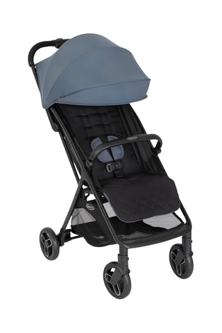 Poussette MyAvo - Gris et bleu - Dès la naissance - Jusqu'à 22 kg