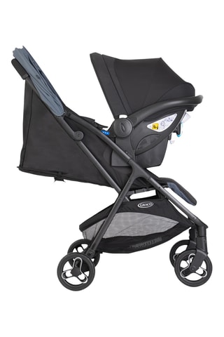 Poussette MyAvo - Gris et bleu - Dès la naissance - Jusqu'à 22 kg