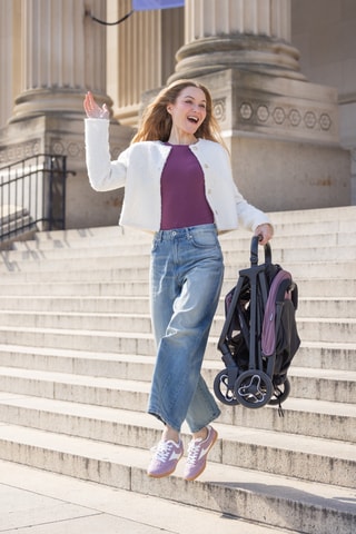 Poussette MyAvo - Violet - Dès la naissance - Jusqu'à 22 kg