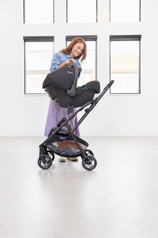 Poussette trio MyAvo - Noir - Dès la naissance - Jusqu'à 22 kg