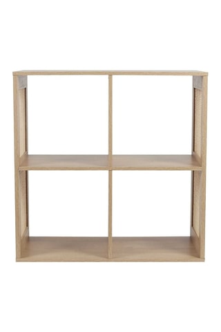 Mueble de organización modulable con 4 compartimentos Bali - 66 x 66 x 32 cm