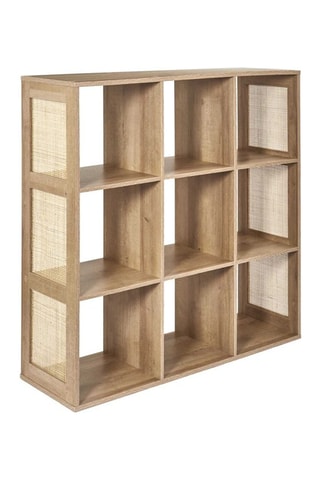 Mueble de organización modulable con 9 compartimentos Bali - 100 x 99 x 32 cm