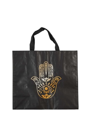 4 bolsas shopping - Negro y blanco - Color aleatorio