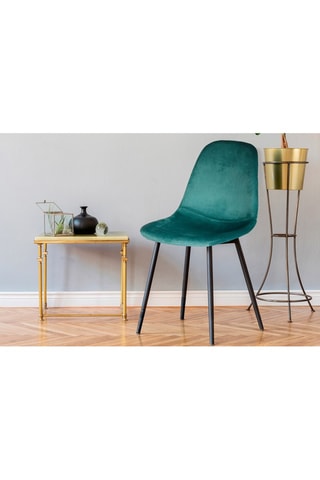 4 sillas Guilia - 
Azul pato